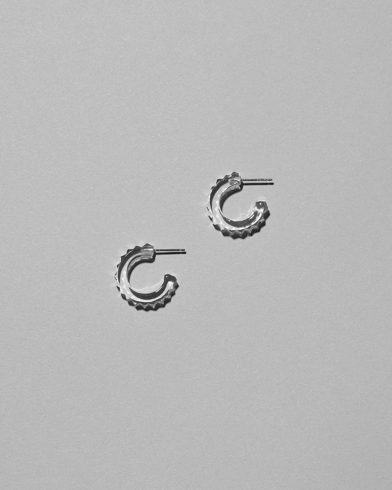 KIRIKO Earrings Stripe Clear